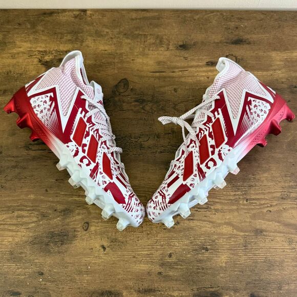 Adidas Freak 23-7V7 SMU Men's Football Cleats White / Red Size 13 HP2441 - Picture 6 of 9